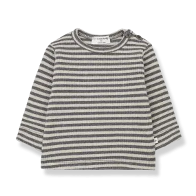 MAGALI l.sleeve t-shirt - oatmeal