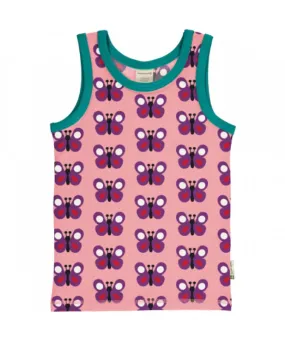 Maxomorra Tank Top - Garden Butterfly