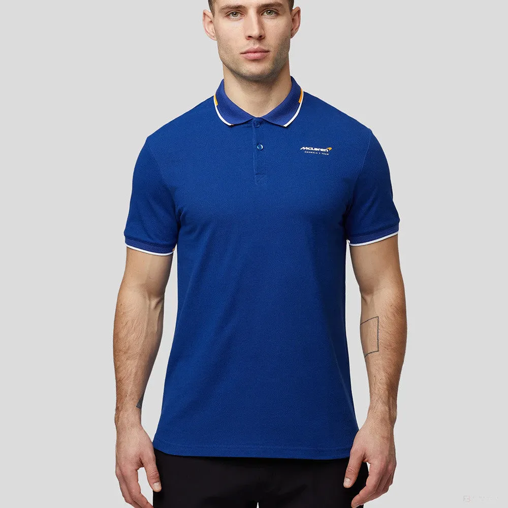 McLaren Polo, Team Logo, Blue, 2022
