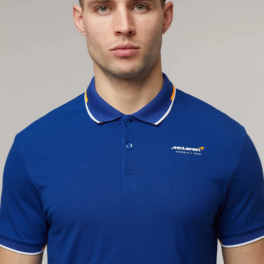 McLaren Polo, Team Logo, Blue, 2022