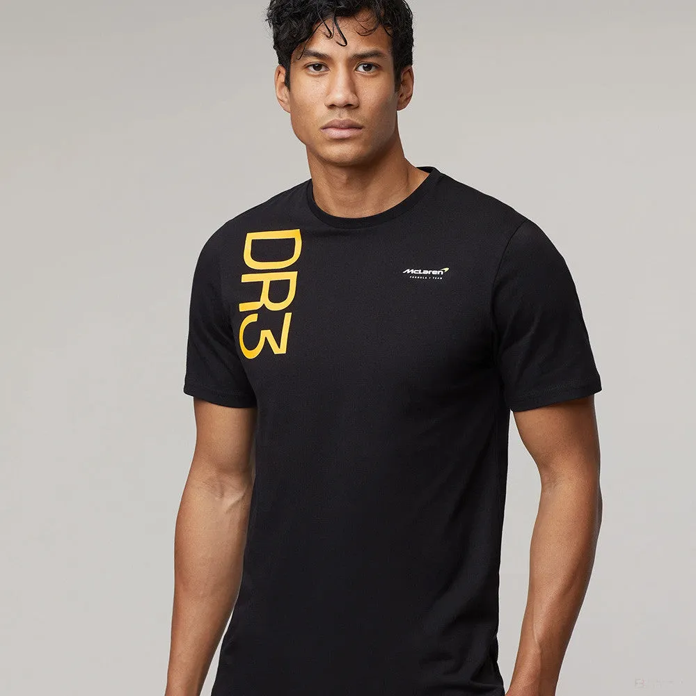 McLaren T-Shirt, Daniel Ricciardo #3, Black, 2022