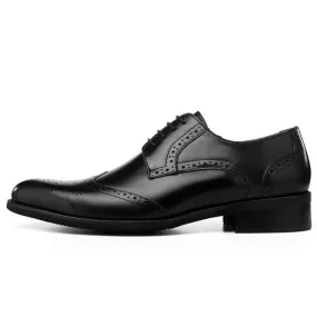 Men Two Tones Lace Up Formal Oxfords