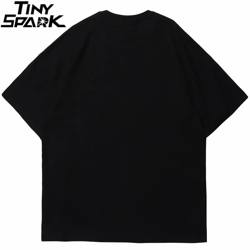 Men's Anime Girl Print T-Shirt