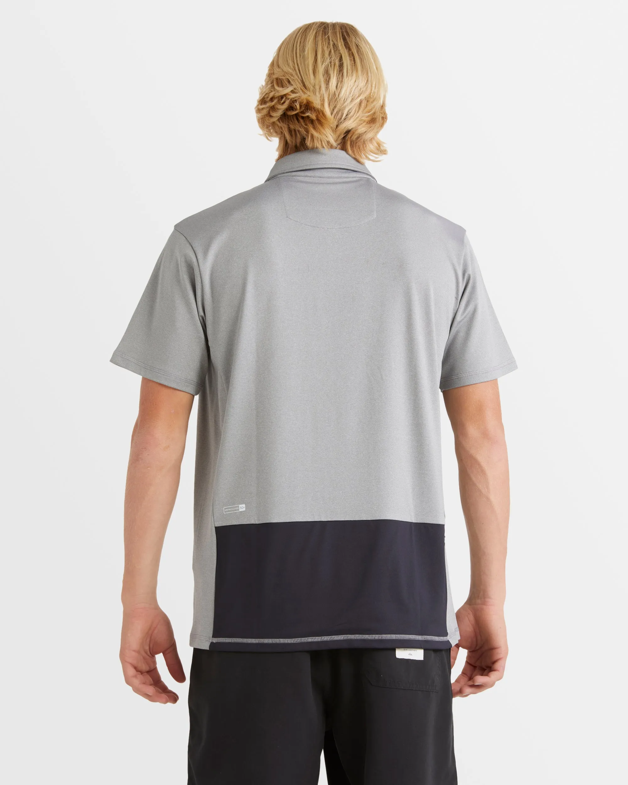 Mens Baitball Short Sleeve Upf 50 Surf Polo Shirt