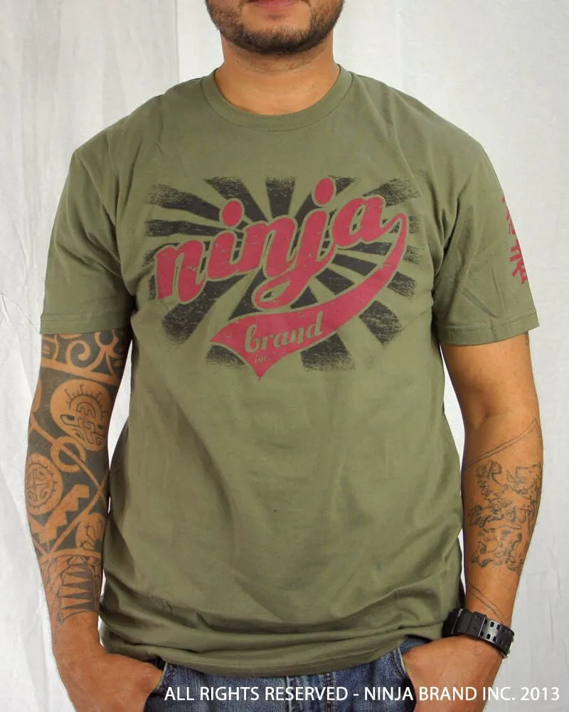 Men's NBI Logo "Ninja Rising" T-Shirt