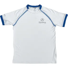 Mercedes Benz EQ Formula E S8 Men's Technical T-Shirt - Black/White