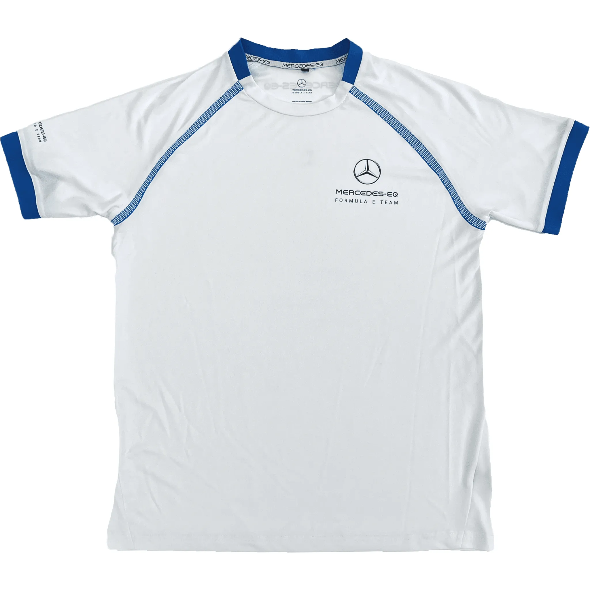 Mercedes Benz EQ Formula E S8 Men's Technical T-Shirt - Black/White