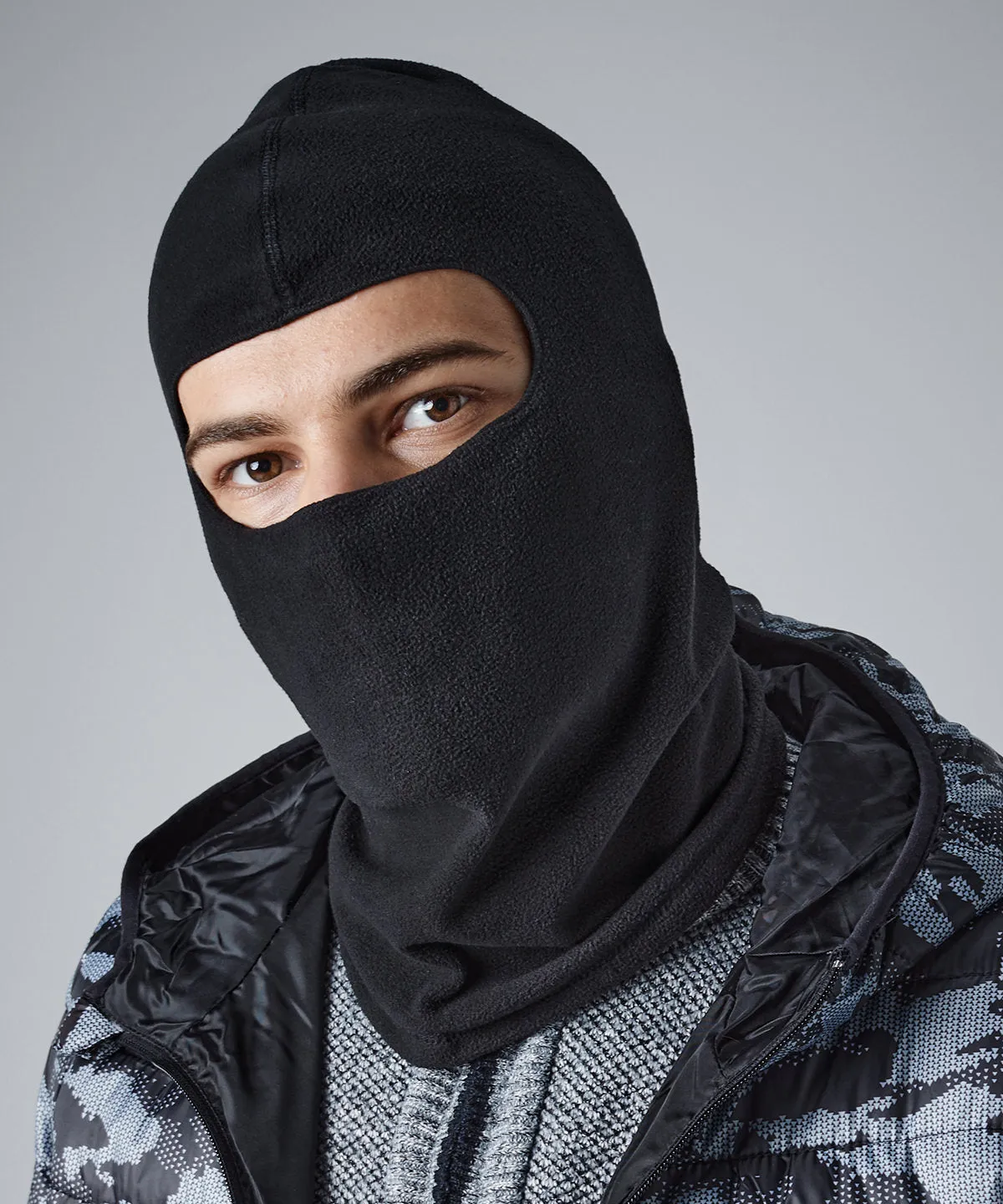 Microfleece balaclava | Black