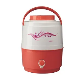 MILTON Kool Musafir Insulated Plastic Water Jug (20 Litres, Red)