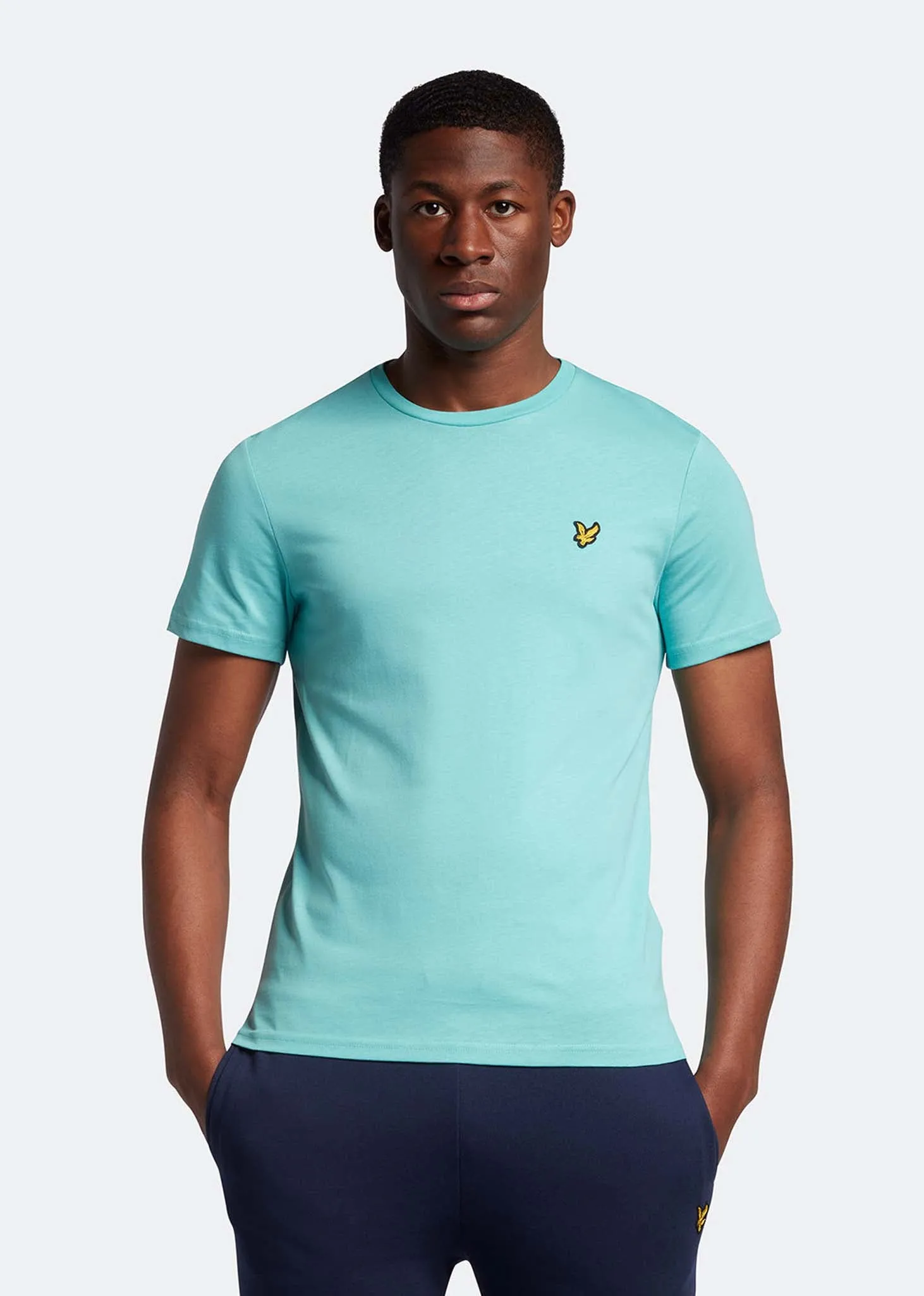 Plain t-shirt - brooke blue