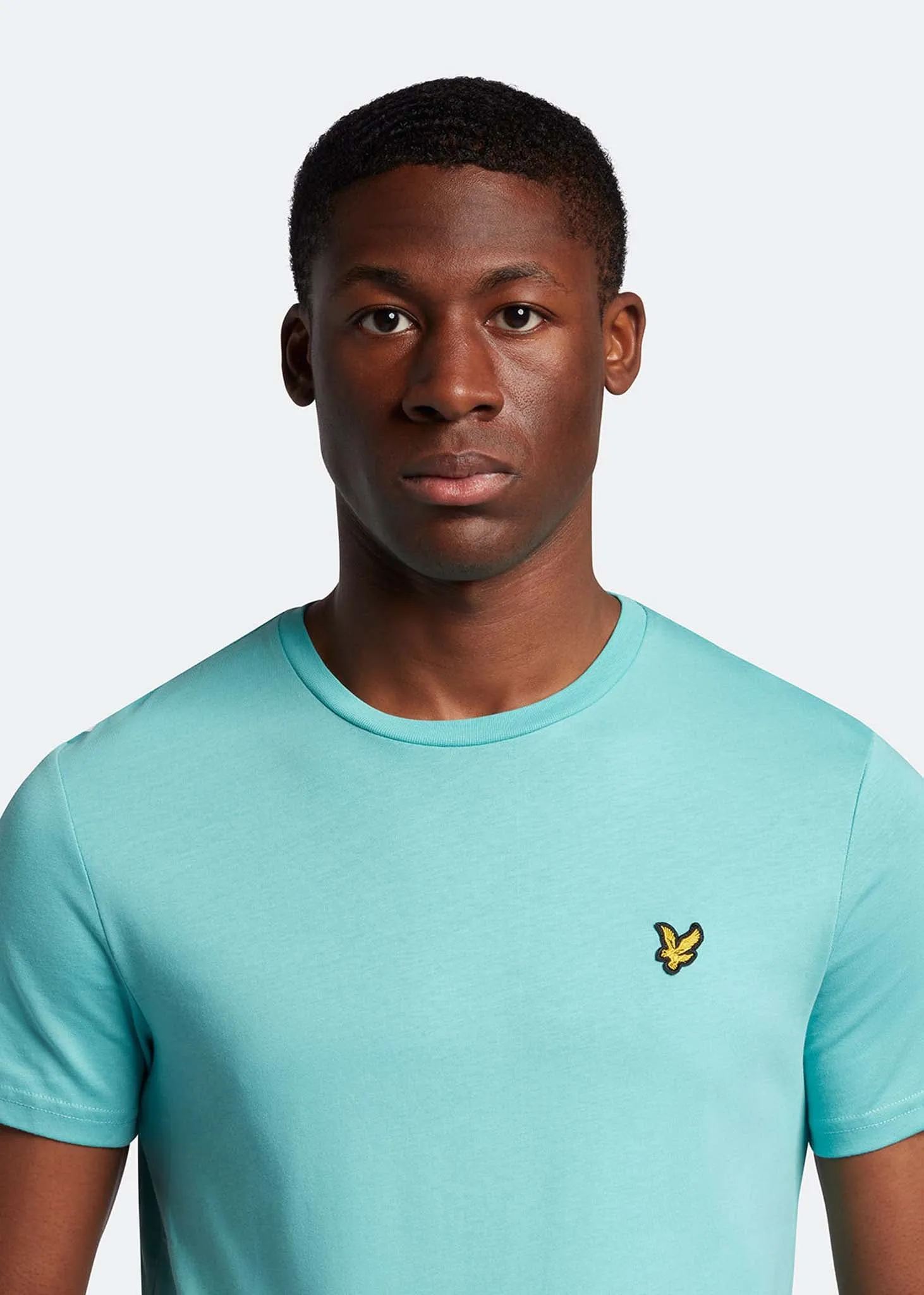 Plain t-shirt - brooke blue