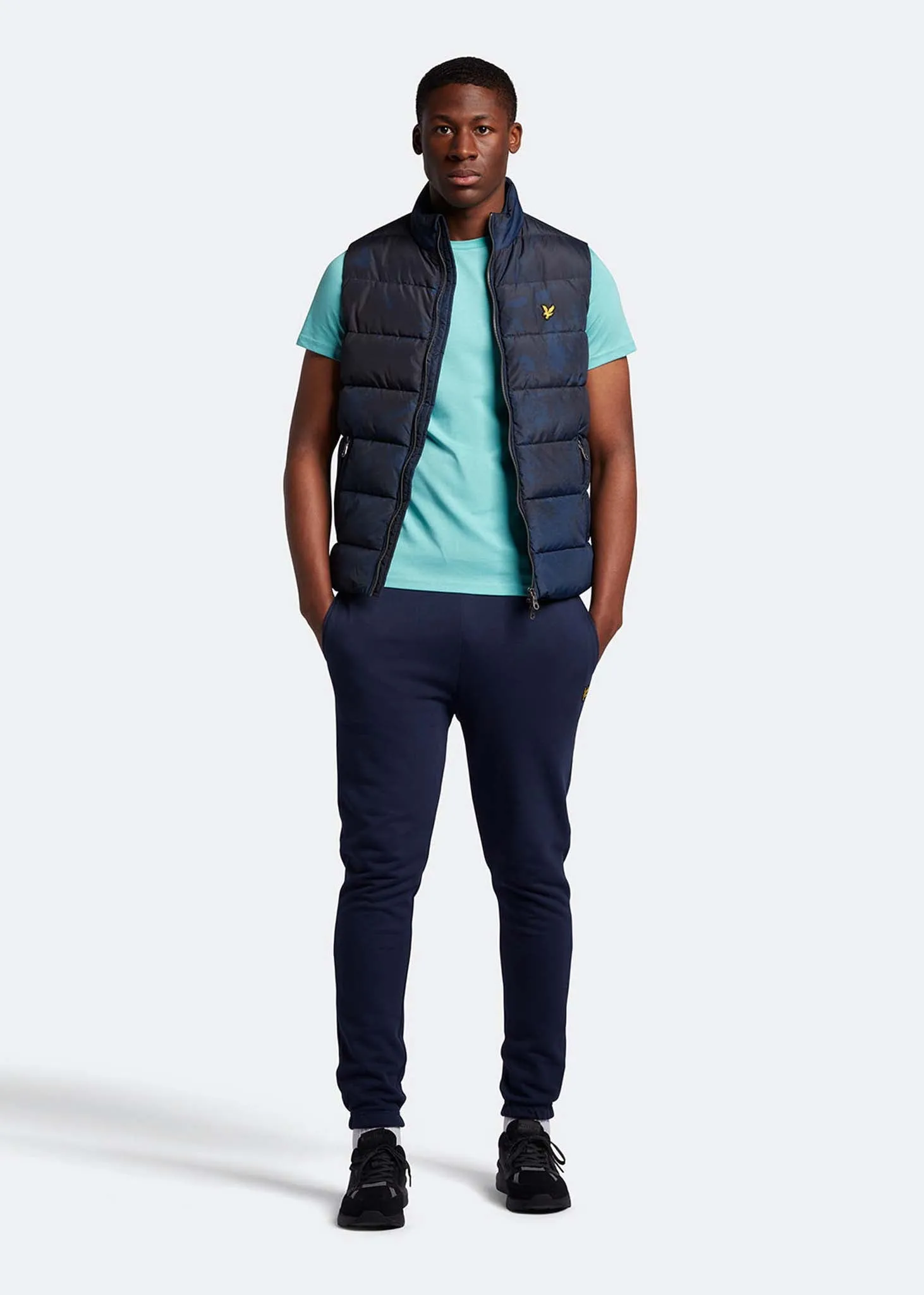 Plain t-shirt - brooke blue