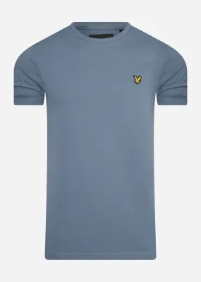 Plain t-shirt - slate blue