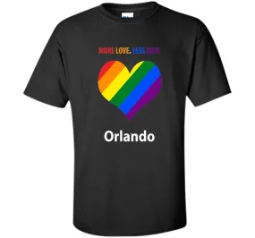 Pray For Orlando LGBT Pulse Pride Heart T-shirt