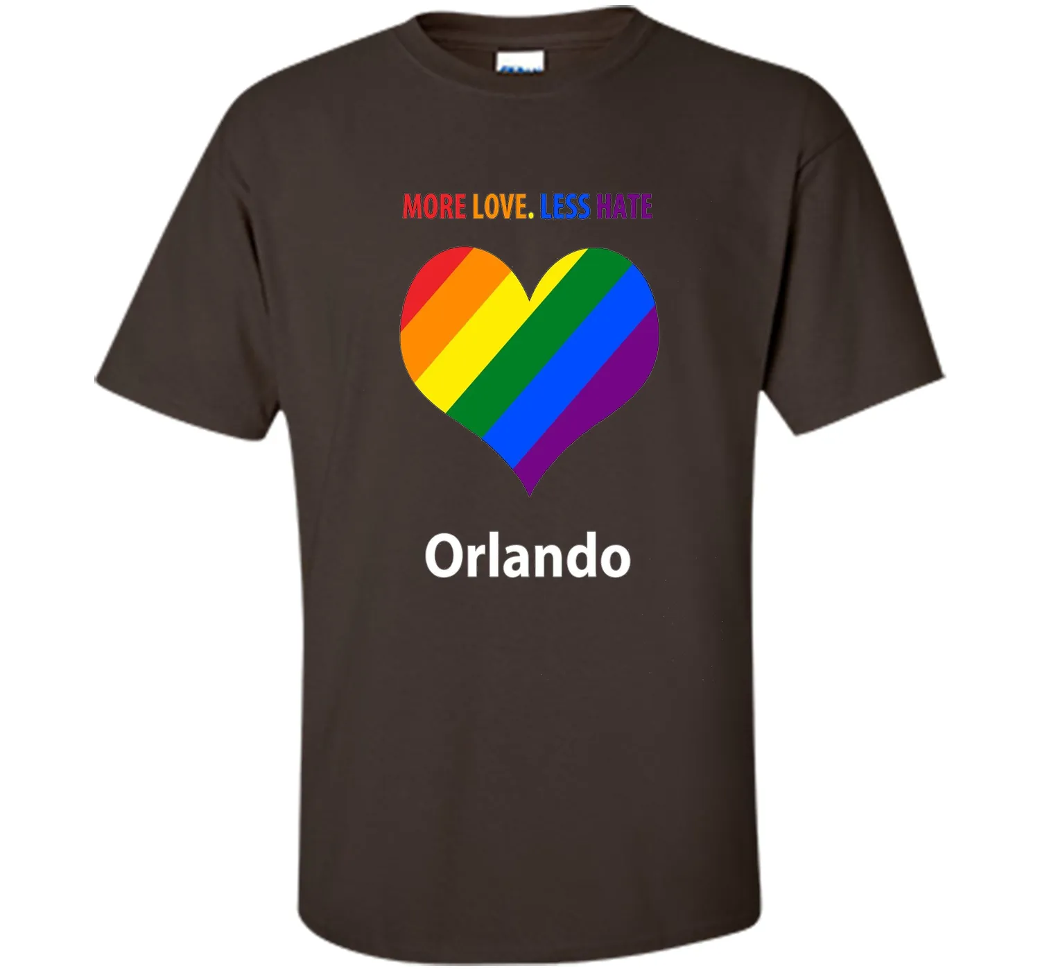 Pray For Orlando LGBT Pulse Pride Heart T-shirt