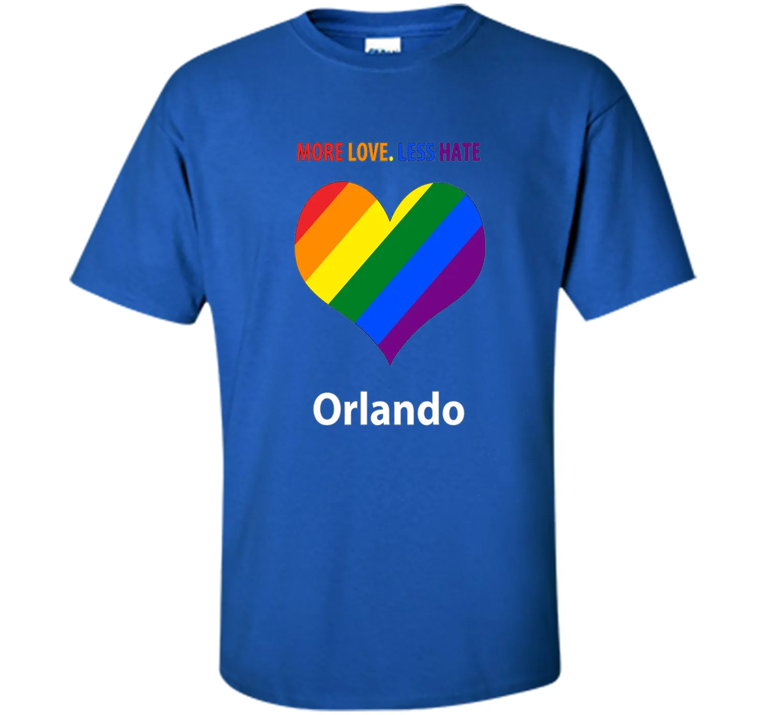 Pray For Orlando LGBT Pulse Pride Heart T-shirt