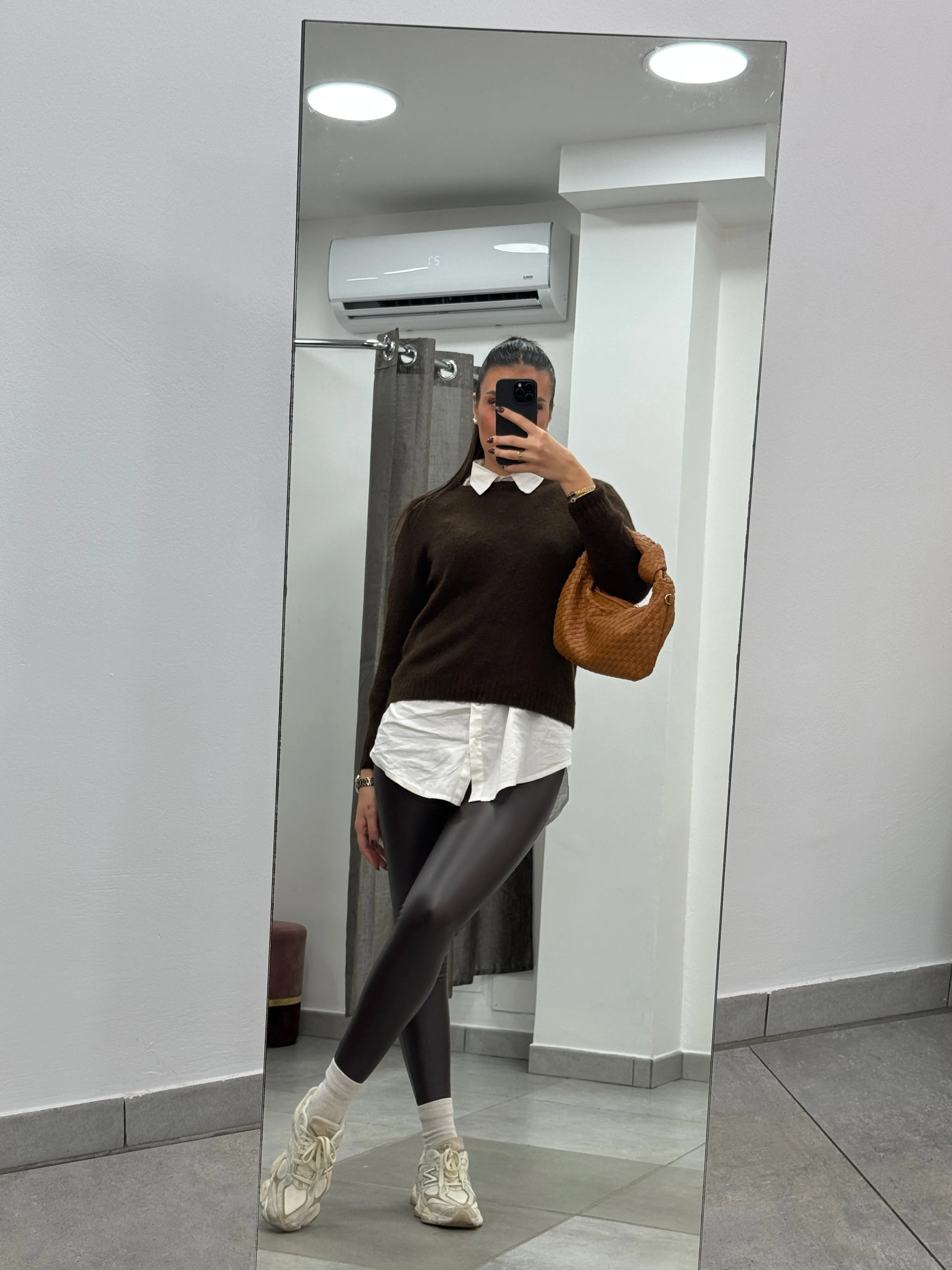 Pull Basic Wool Marrone