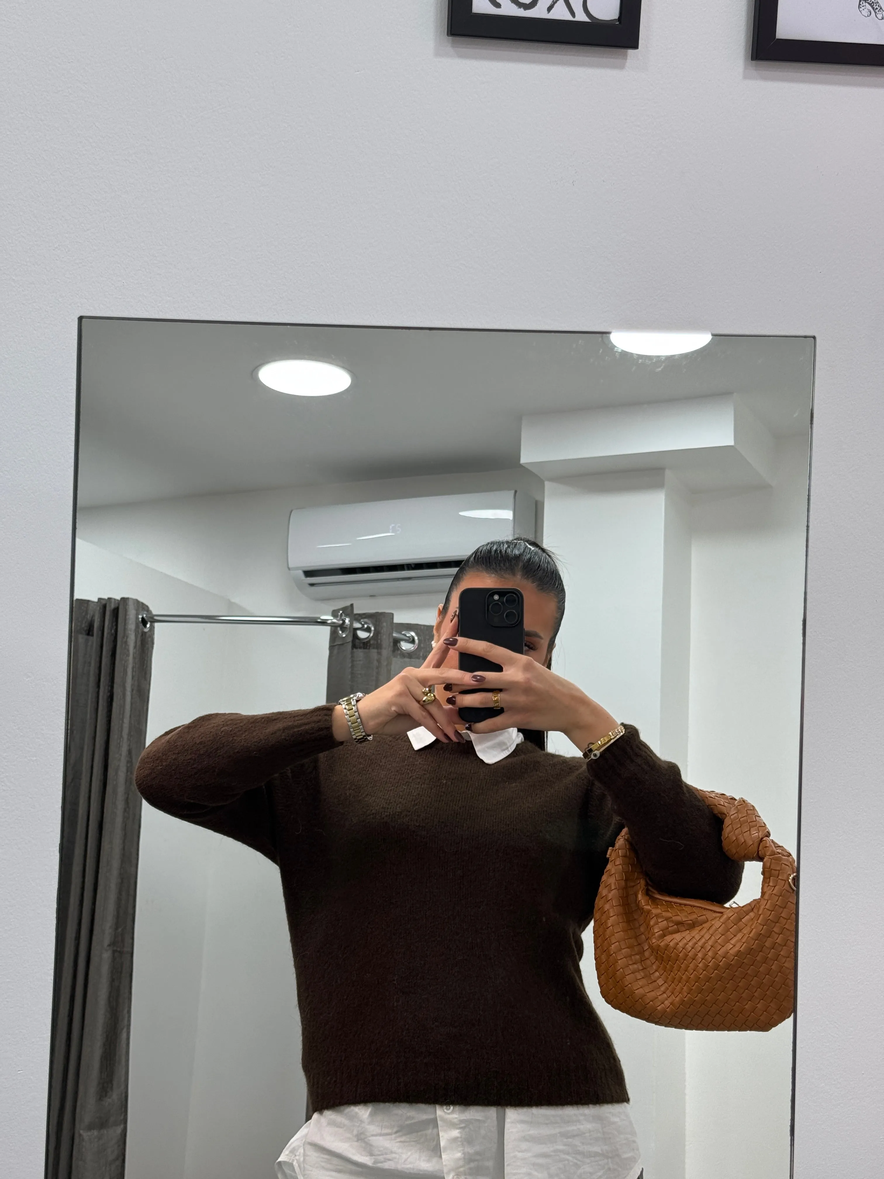 Pull Basic Wool Marrone