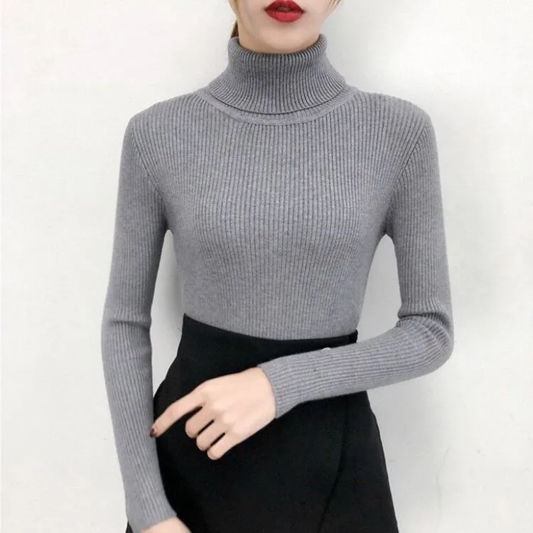 Pullover Turtleneck Pullover Sweater