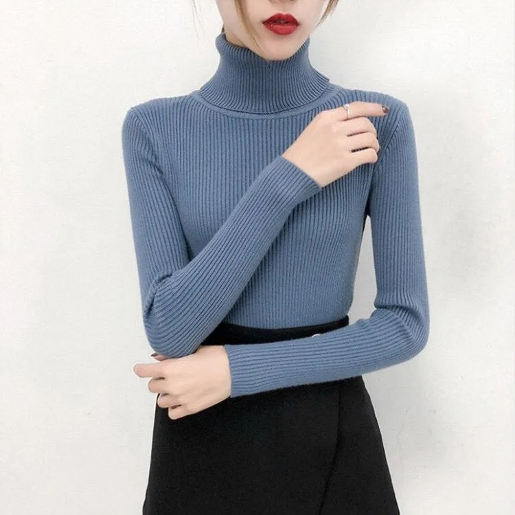 Pullover Turtleneck Pullover Sweater