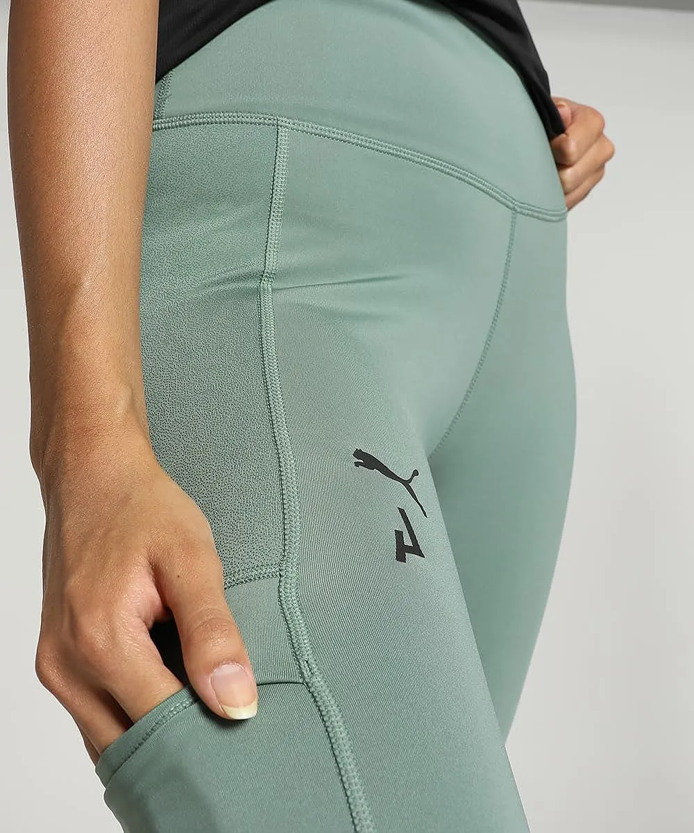 Puma Women's Fitted Leggings (523226_Eucalyptus