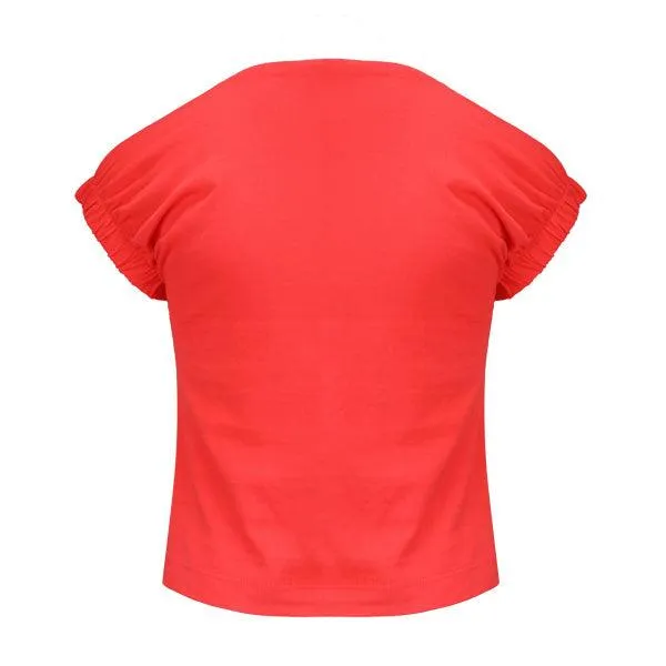 RED GRAPHIC SHORT SLEEVE T-SHIRT
