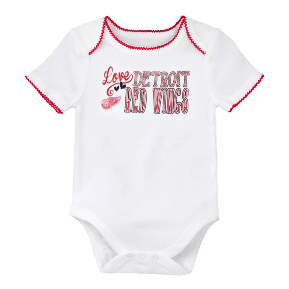 Red Wings Baby Girl Creeper and Tutu Leggings