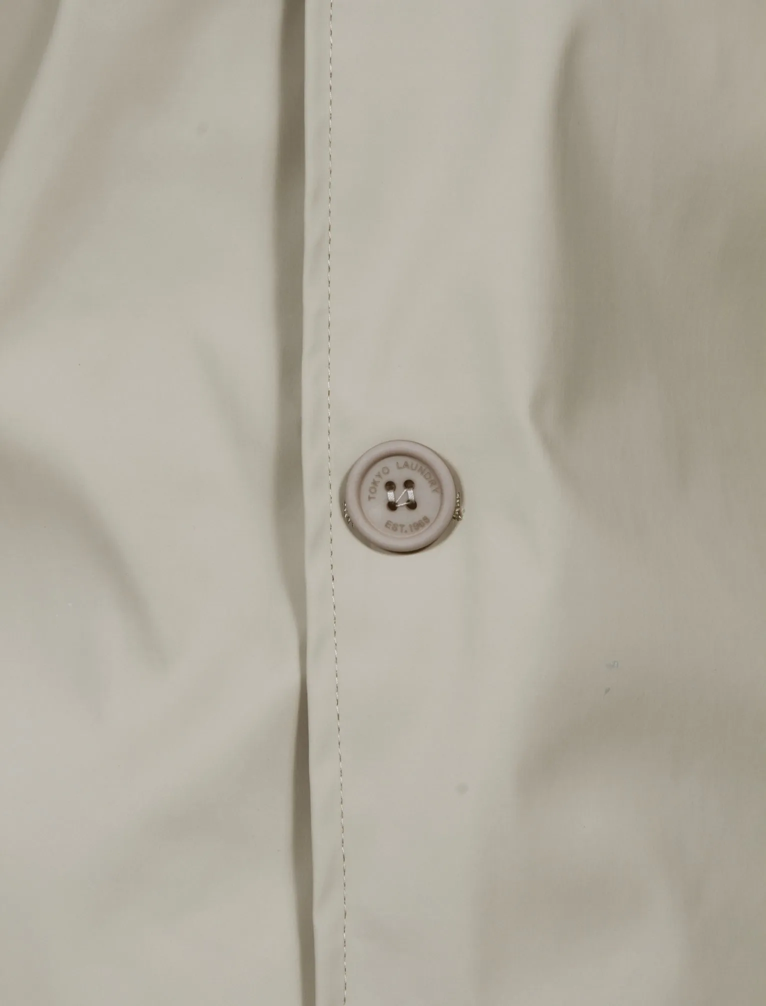 Reilly Shower Resistant Trench Coat in Stone - Tokyo Laundry