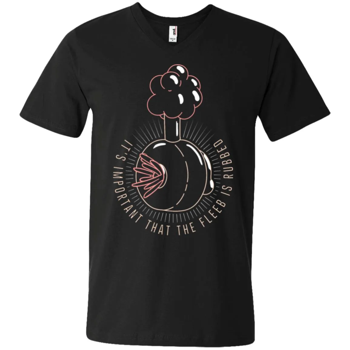 Rick And Morty Plumbus Men V-Neck T-Shirt