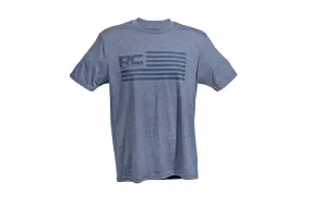 Rough Country T-Shirt - American Flag - Blue - MD