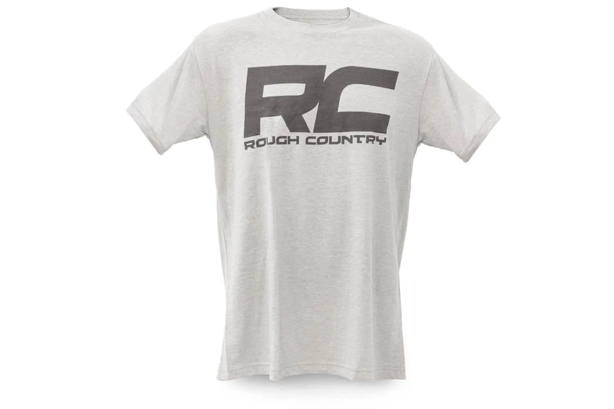 Rough Country T-Shirt - Logo - Grey - 3XL