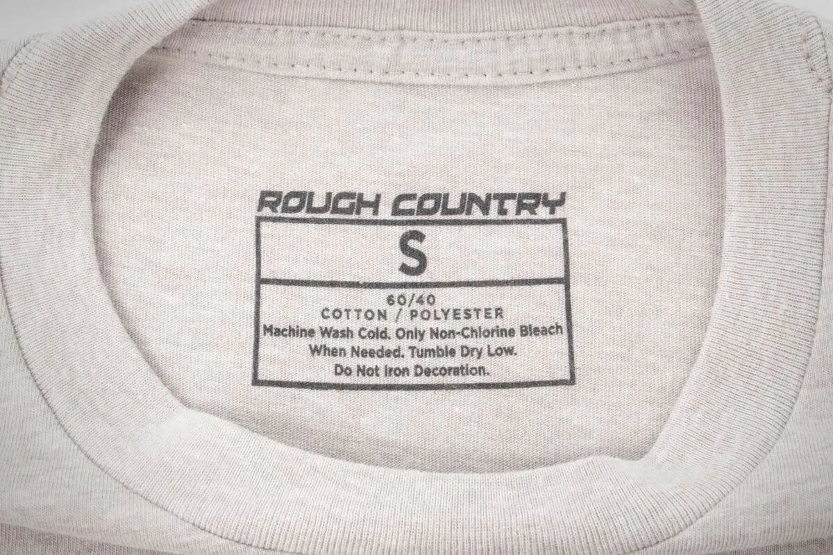 Rough Country T-Shirt - Logo - Grey - 3XL