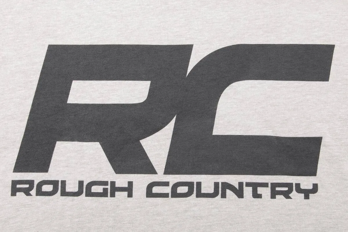 Rough Country T-Shirt - Logo - Grey - 3XL