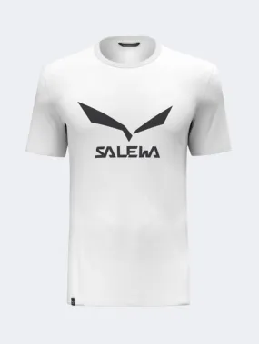 Salewa Solidlogo Dri-Release Men Hiking T-Shirt White