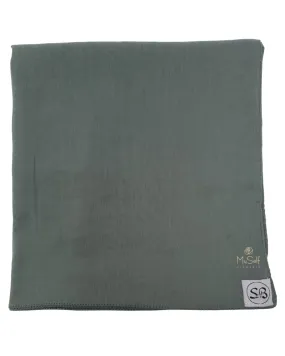 Scarf Bar Sage Green Premium Solid Square Scarf
