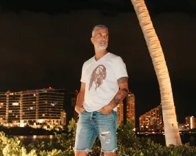 Short sleeve Bob V-neck t-shirt