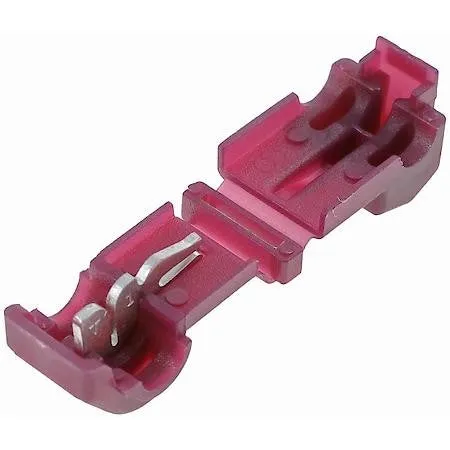 SOLDERLESS T-TAP RED (100 LOT)