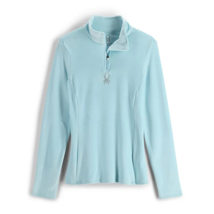Spyder Shimmer Bug 3/4 Zip T-Neck - Womens