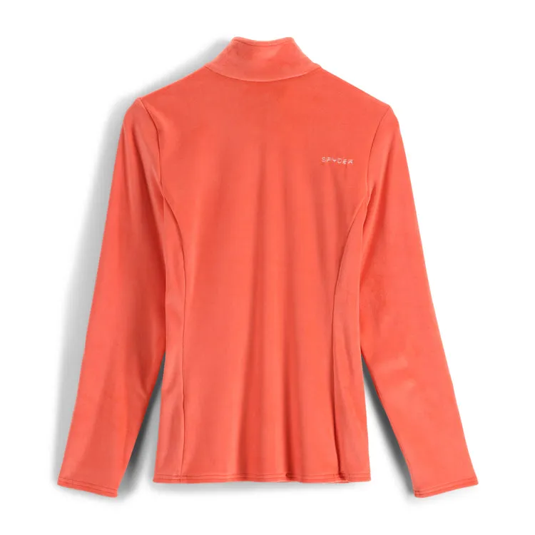 Spyder Shimmer Bug 3/4 Zip T-Neck - Womens