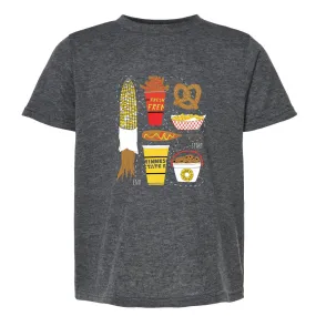 State Fair Food Minnesota Youth T-Shirt