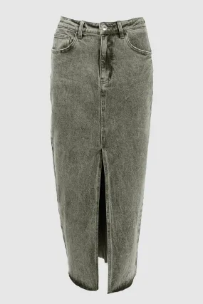 Steffi Shadow Denim Skirt