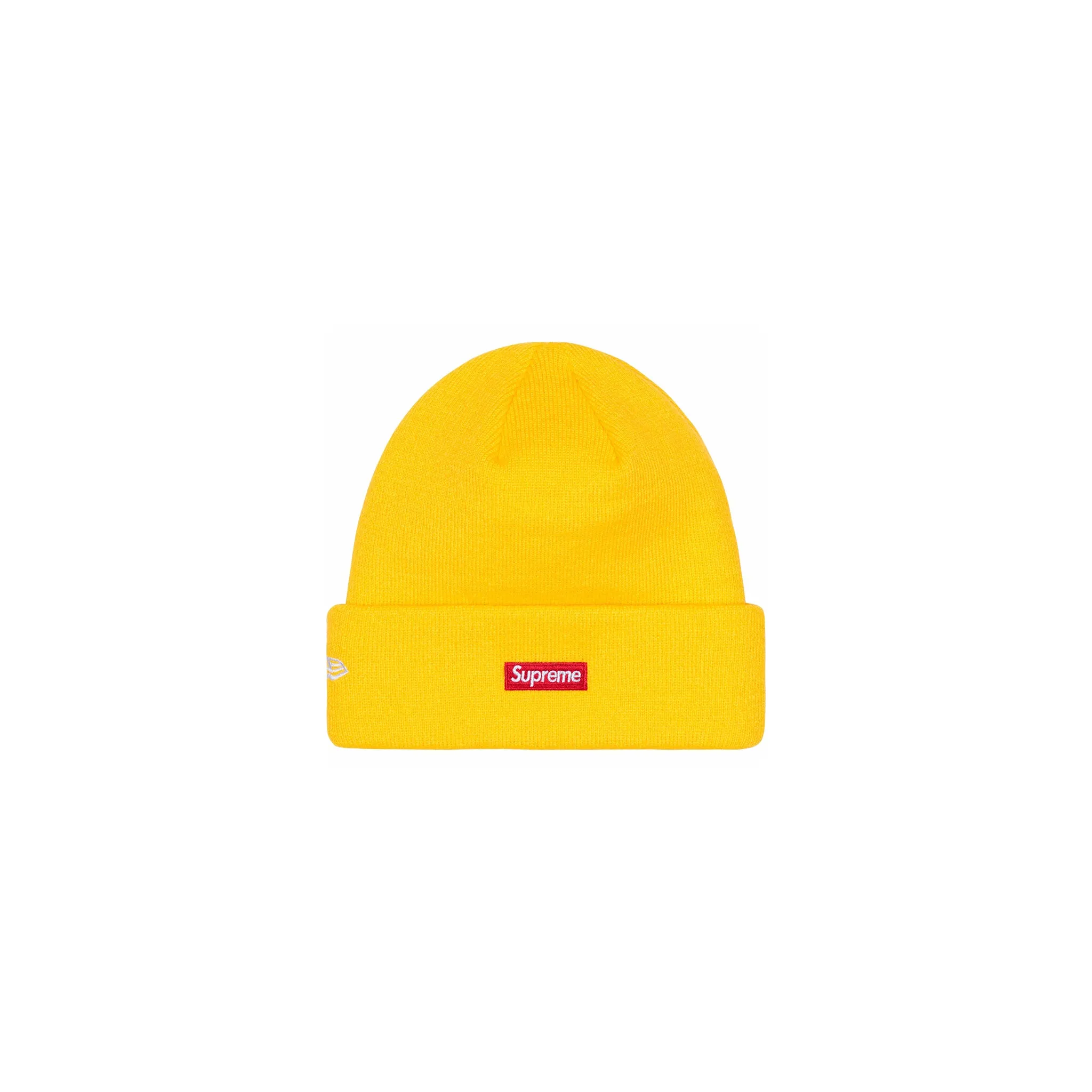 Supreme New Era $ Beanie Gold
