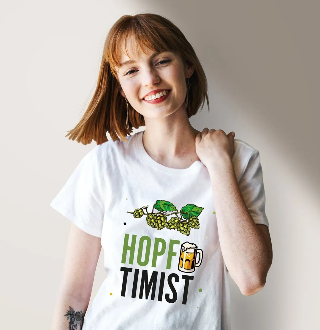 T-Shirt Damen - Hopftimist