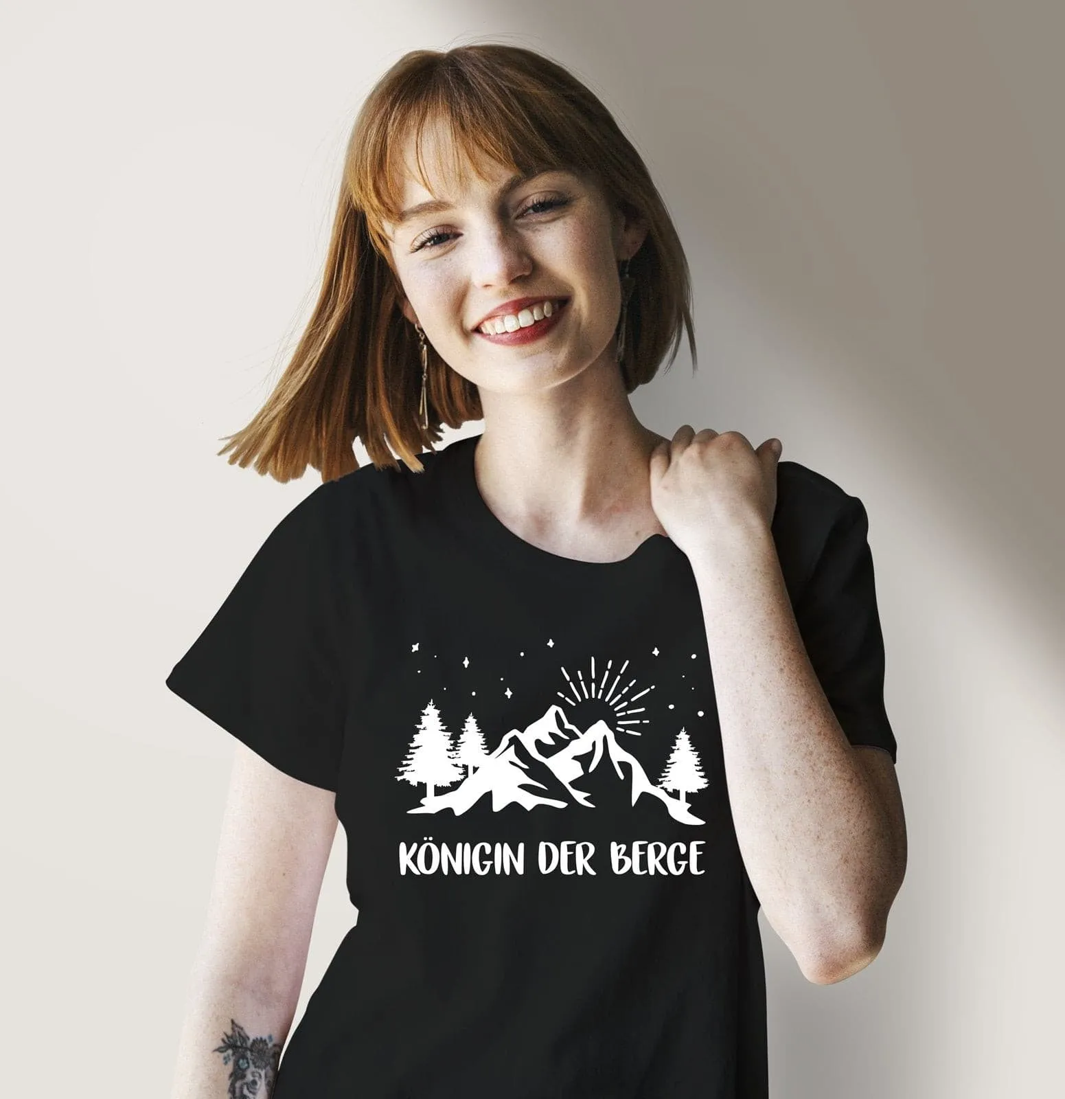 T-Shirt Damen - Königin der Berge
