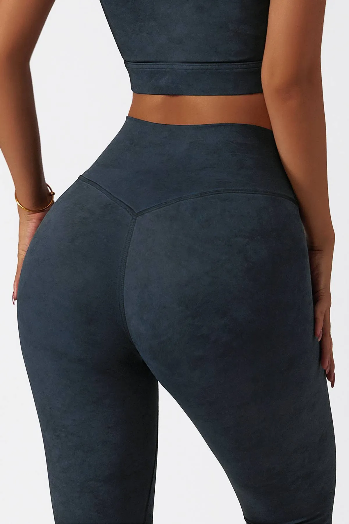 Tie Dye High-Waist Ankle Leggings