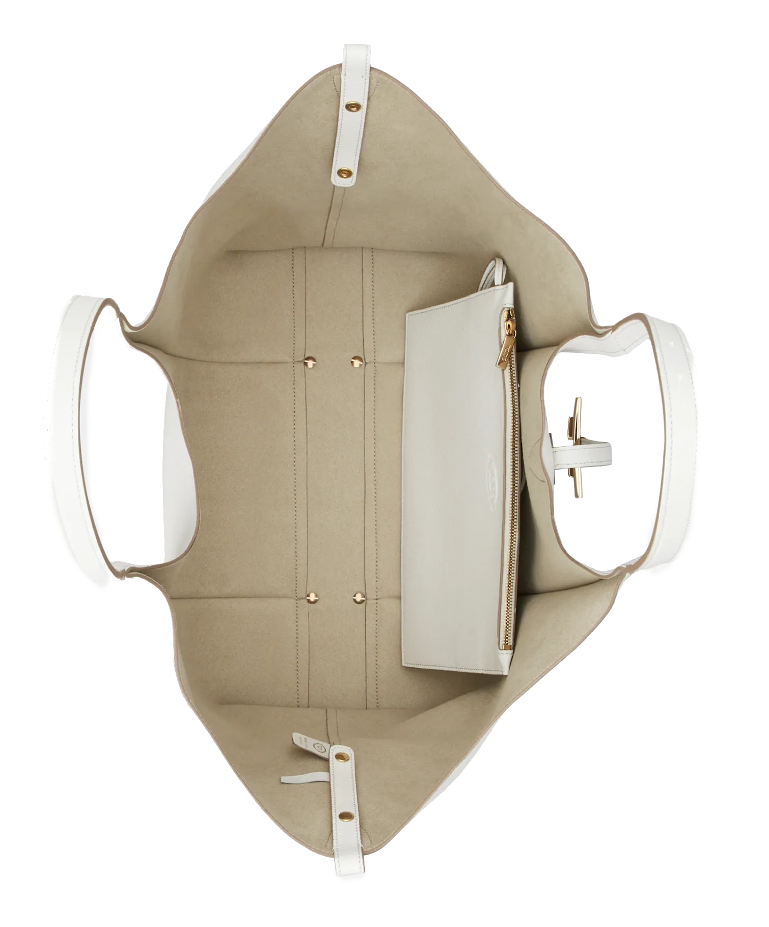 TODS T TIMELESS SHOPPINGBAG WHITE