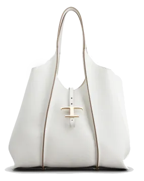 TODS T TIMELESS SHOPPINGBAG WHITE