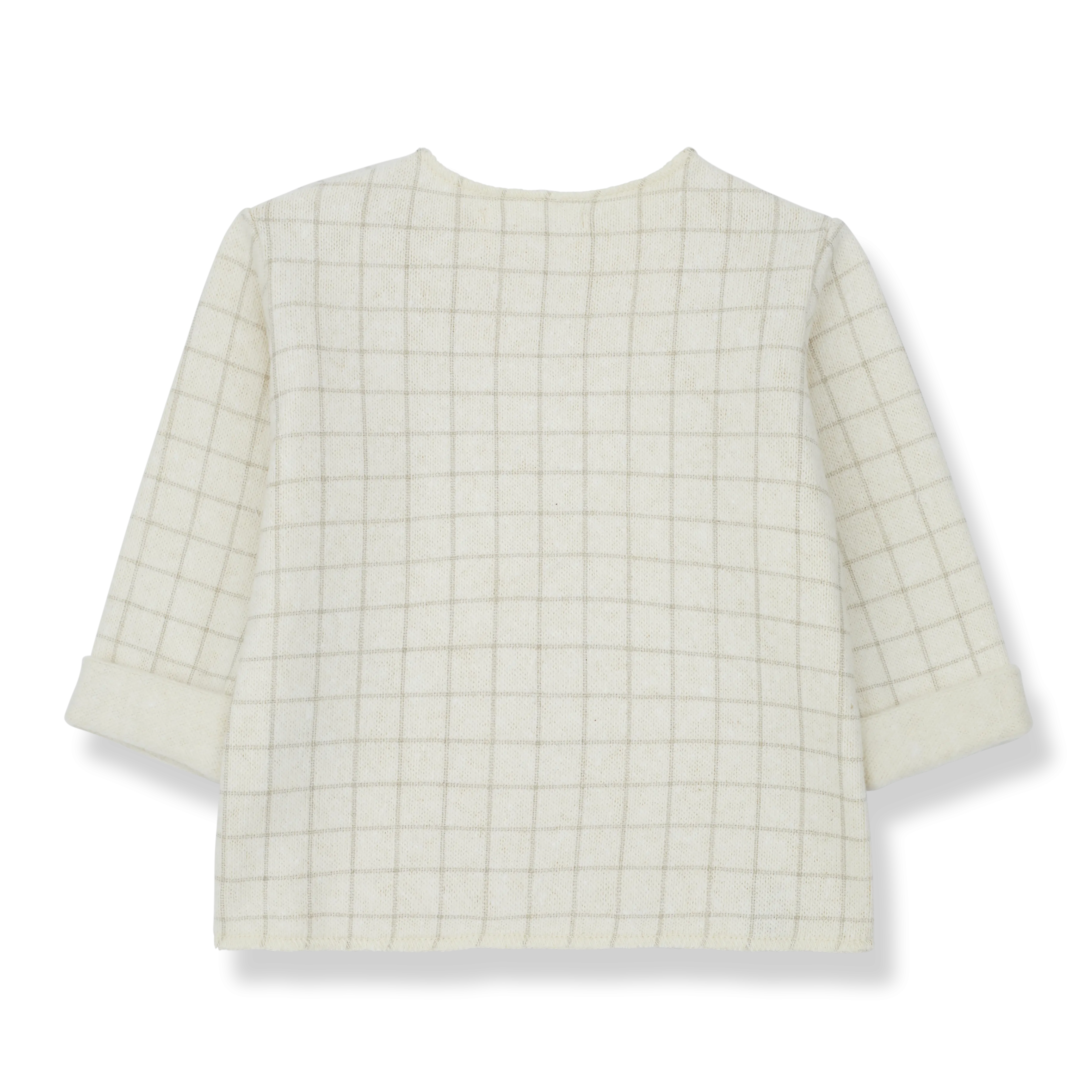 TOM l.sleeve t-shirt - ecru