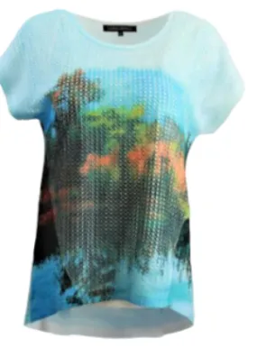 Top Lace 2 Layer Blue SALE