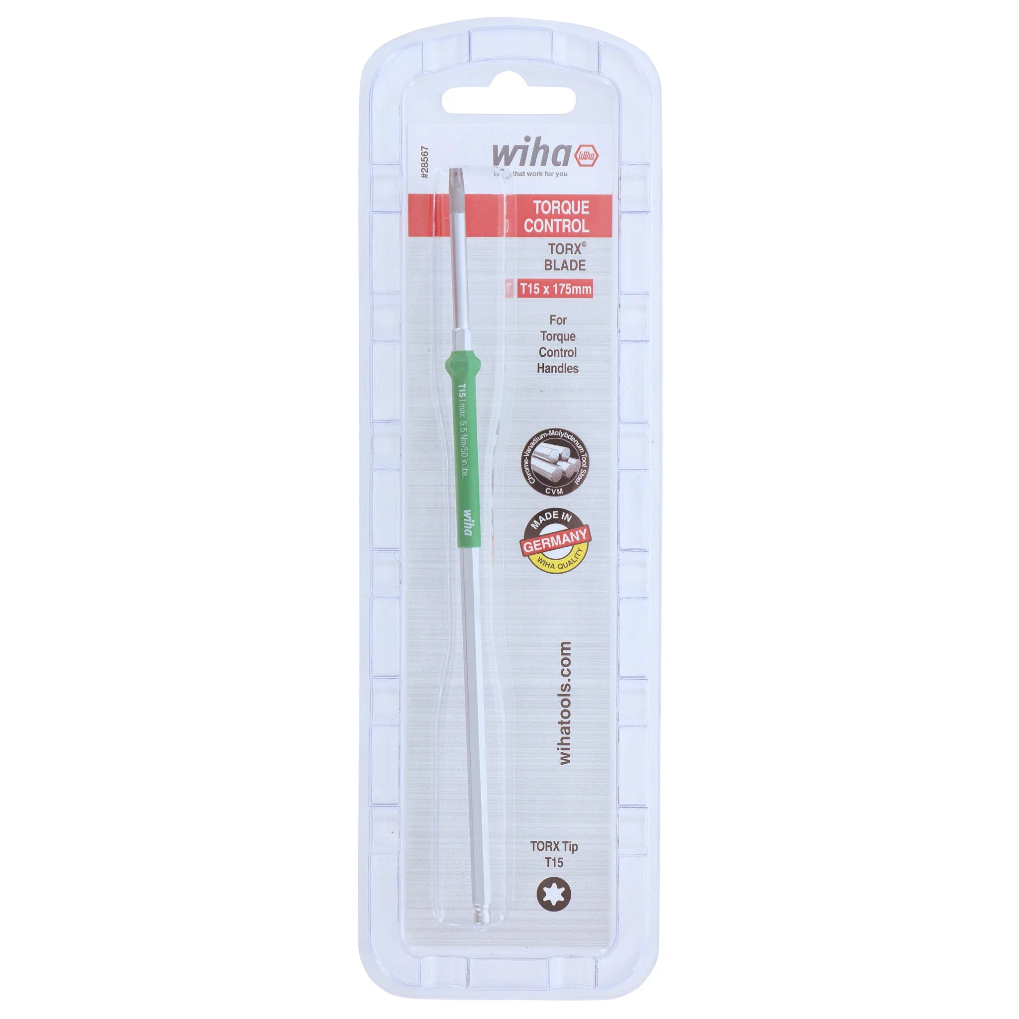 Torx TorqueControl Blade T15